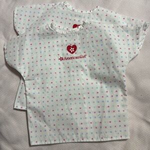 American girl hospital gown
